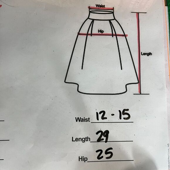 Vintage Carefree Fashions A-Line Skirt Womens Black White Rockabilly Cottagecore - Picture 6 of 6